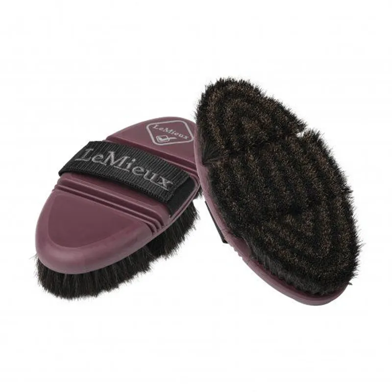 LeMieux Flexi Horse Hair Body Brush - Rioja